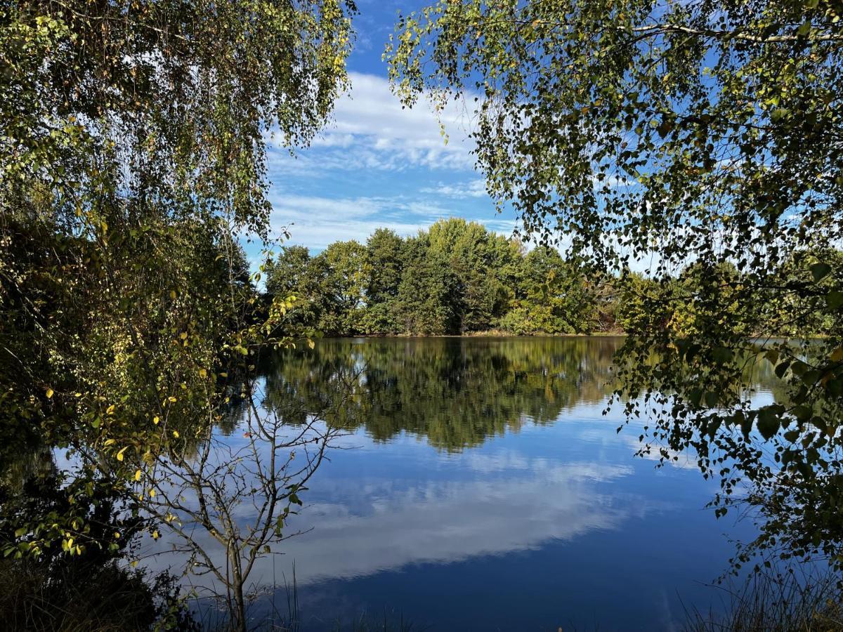 Ferienwohnung Am See Dillich - Ruhige Lage - Eigener Garten - Direkt Neben Einem Natursee Borken  Экстерьер фото