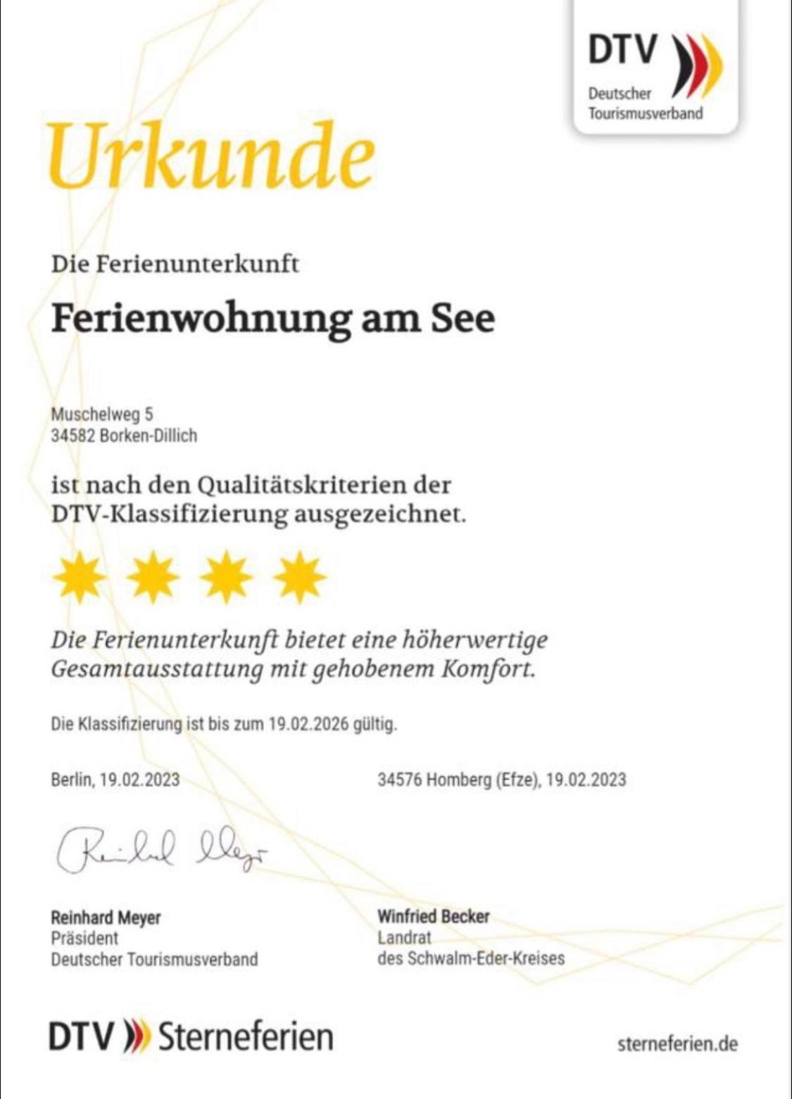 Ferienwohnung Am See Dillich - Ruhige Lage - Eigener Garten - Direkt Neben Einem Natursee Borken  Экстерьер фото